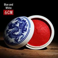 Beginner Calligraphy & Seal Carving Kit: Vermilion Inkpad, 90g/60g Castor Oil, Chinese Painting Supplies.
