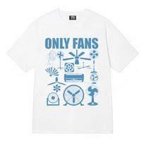 Only Fans Funny TShirts Fashion Streetwear Graphic T Shirt Cotton Short Sleeve Humor Pop Tees Y2k Aesthetic Mens Women Clothes S