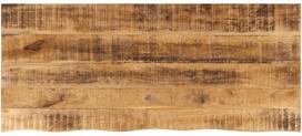 Stalviršis, 140x60x3,8cm, mango masyvas, su gyvu kraštu