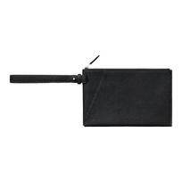 Hermes Cabavertige 24 Solid Color Matching Stitching Togo Calfskin Clutch Men clutch Black H076589CK89 Box Not Included