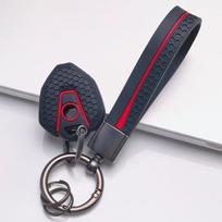 Soft Silicone Moto Key Fob Case for CFMOTO 450MT Mt450 400NK 650NK 800NK 700MT 700CLX 800MT 650MT 250SR 300SR with Keychain Scooter Key Fob Protector juoda
