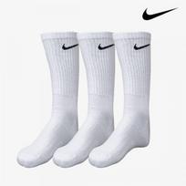 Nike Galleria Nike Sport Athletic White Long Socks 3 Pack Sx7664 100 22
