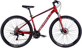 Dviratis AL 29" Formula MOTION DD FR rėmas - 17" raudonas+sidabrinis 2025