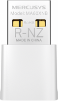 Mercusys AX900 Nano Wi-Fi 6 Bluetooth USB Adapter | MA60XNB MA60XNB | 6957939003432