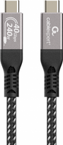 Cablexpert Premium USB4 Type-C charging and data cable, 40Gbps, 240 W, 0.5 m | CCBP-USB4-CMCM240-0.5M CCBP-USB4-CMCM240-0. | 8716309137775