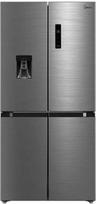 Midea Refrigerator | MDRM632FGD46W | Energy efficiency class D | Free standing | Height 177.5 cm | Side by Side | No Frost system | Fridge net capacity 301 L | Freezer net capacity 169 L | 37 dB | Stainless steel MDRM632FGD46W | 6940461940467