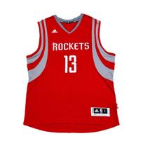 Adidas X NBA Bendradarbiavimas Harden Houston Rockets Marškinėliai Unisex Marškinėliai Raudoni 7470A-3RK-K92072 2XL