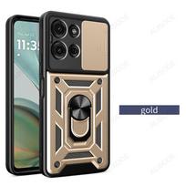 Capa for Motorola G56 G86 G75 G85 G55 G35 Case Armor Slide Camera Protection Cover for Motorola Moto G75 5G Ring Stand Funda for Motorola G75 5G auksas