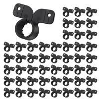 50Pcs Suspension Pipe Clamps Butterfly Style Pex Tubing Clamps Water Tube Hose Clamp Fittings Easy Installation One half an inch