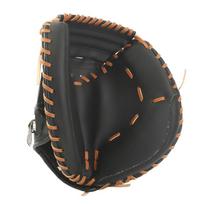 Cen Cen Profesionali sustiprinta PVC softbolo/beisbolo gaudytojo pirštinė 12.5 inch Adult Catcher's Glove juoda ruda spalva