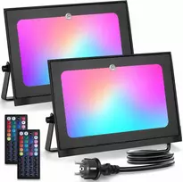Aigostar išorinis LED RGB prožektorius 50 W su nuotolinio valdymo pulteliu