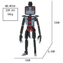 New Hazbin Hotel Vox Building Blocks Toys Assembly Figure Hazbin Hotel Collection Bricks Action Figure Desk Ornament Kids Gift