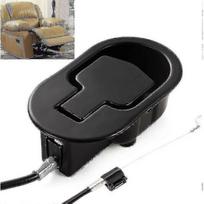 Durable Replacement Recliner Chair Sofa Couch Release Lever Replacement Metal Handle - R