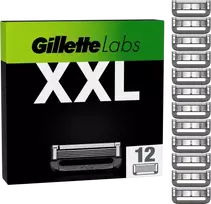 Gillette Labs skustuvo vyrams peiliukai, 12 skustuvo galvučių