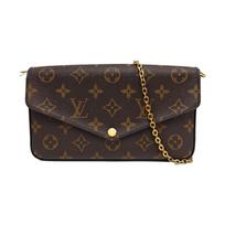 [Pre-Owned] Louis Vuitton Pochette FéLicie 'Brown Monogram Canvas' - Very Good #ARR97U ONE SIZE