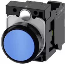 „Siemens“ mygtukas, mėlynas, IP67, IP69K, 2,23 cm, 60 mm, 100 mm, 30 mm, 50 g