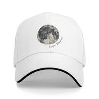 Copy Moon Joy StateUnisext With Full Moon Baseball Cap Casual Sandwich Cap Unisex Style Polyester Dad Hat Outdoor One Size