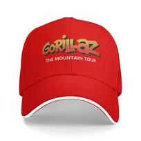 Gorillazs The Mountain Casual Baseball Cap Tennis Skate Trucker Hat Summer SunProof FeUnisex Unisex Classic Snapback Cap One Size