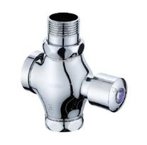 Lavatory Manual Urinal Flush Valves Copper Alloy Flush Valve 3/4  1  Push Button Toilet Flush Valve Hand-pressed (Brass,A type copper) žalvaris