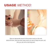 Women's Pheromone Perfume 30ml Long Lasting Subtle Fragrance Natural Scent Wrist Neck Elegant raudona