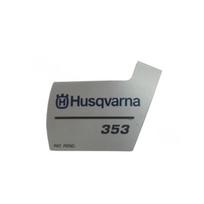 Husqvarna 353 Starter Cover Sticker