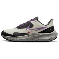 Nike Air Zoom Pegasus 39 Shield Šviesiai kaulinės spalvos Ryškiai violetinės spalvos Moteriški sportbačiai Kremas Akmenukai Tamsiai dūminės pilkos spalvos DO7626-003 37.5 gray