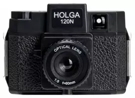 Skaitmeninis fotoaparatas Big Analoginis fotoaparatas Holga 120N – juodas