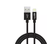 Winner Group WG - Datový kabelis Lightning na USB-A, 1 metr, juoda