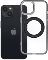 Oem Originalus „iPhone 13“ dėklas su apvaliu stovu, suderinamas su „MagSafe“ ir juodas