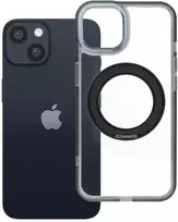 Oem Originalus „iPhone 14“ dėklas su apvaliu stovu, suderinamas su „MagSafe“ ir juodas