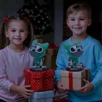 Paw Patrol 360° astronauto LED kosminio lazerinio projektoriaus žvaigždės formos lempa