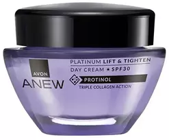 Avon Platininis trigubo kolageno poveikio dieninis stangrinamasis kremas SPF 30 50 ml