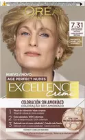L'Oreal EXCELLENCE CREME ammonia-free hair color with micro-keratin #7.31-Natural Golden Skirtas šviesiems plaukams 1 unit