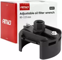 Reguliuojamas alyvos filtro raktas 80-115 mm crv amio-04955