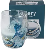 DUO Dvigubo stiklo puodelis 0,35l "The Great Wave"