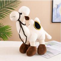 Simulated desert camel plush toy doll cartoon desert Bactrian camel travel gift 30cm balta