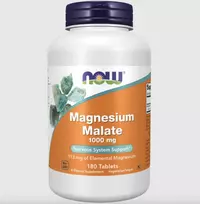 Now Foods Now Magnesium Malate 1000 mg 180 tabl.