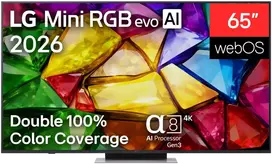 Televizorius LG 65MRGB87B3B 65" (164 cm) 4K Mini RGB evo Smart TV | LG