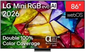 Televizorius LG 86MRGB87B3B 86" (217 cm) 4K Mini RGB evo Smart TV | LG
