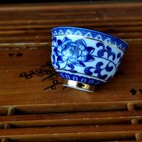 Kinijos porcelianas Jingdezhen Vintažinė estetinė arbatos puodelis Arbatos indai Keramika Glazūra Kung Fu Oolong Tieguanyin Puer Baltoji arbata