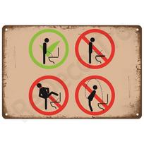 Metaliniai ženklai Plakatai Plokštės Baras Retro Sienų Menas Skardos Ženklas Interjeras Lauko Estetika Kambarys Vintažiniai Namų Dekoro Elementai Dekoracija Prabanga 30x20cm