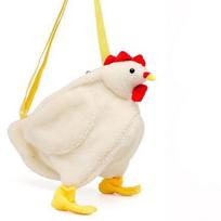Women Cute Chicken  Shoulder Handbag Girl Hen Crossbody Purse Messenger Bag A