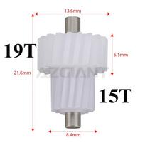 Car Side Door Mirror Motor for Hyundai Santa Fe XL Auto Parts Rearview Fold Actuator Power/Gear/PCB/Loop 2013 2014 2015 2016 19T15TSmall Gear white