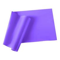 Sports Elastic Band Anti-Slip Surface Multi-Level Resistance Yoga Strength Training Rehabilitation Therapy Exercise Elastic Band violetinė