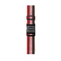 GOLF (GOLF) One-Word Packing Strap with Luggage Lock, Travel Suitcase Strap, Luggage Security Packing Belt, Red Pink Gree