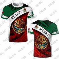 2026 Mexican Constitution Day Football Jersey For Men T-shirt Retro Eagle Graphic Summer Casual Tees Sports Adult Tops XXS