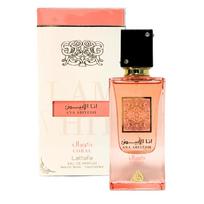 Lattafa Ana Abiyedh Coral for Unisex Eau de Parfum Spray 2.0 Ounce / 60 ml raudona