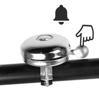 Classic Metal Bicycle Bell Ring Handlebar Cycling Loud Sound Alarm Bike Accessory gray