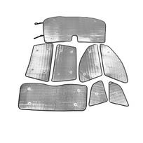 BMW X3 E83 2006-2010 Aliuminio folija Sidabrinis Automobilio Priekinio stiklo Viso lango Stiklas Apsauga nuo saulės Skėtis Automobilis sidabras