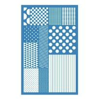 Dot Grid Silk Screen Stencils for Clay Jewelry Earrings Decorations 4x6 Inches 1